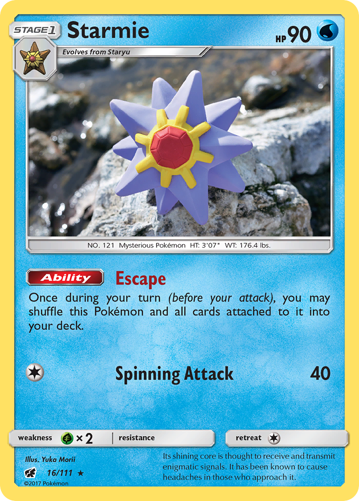 Starmie 016/126 Rare