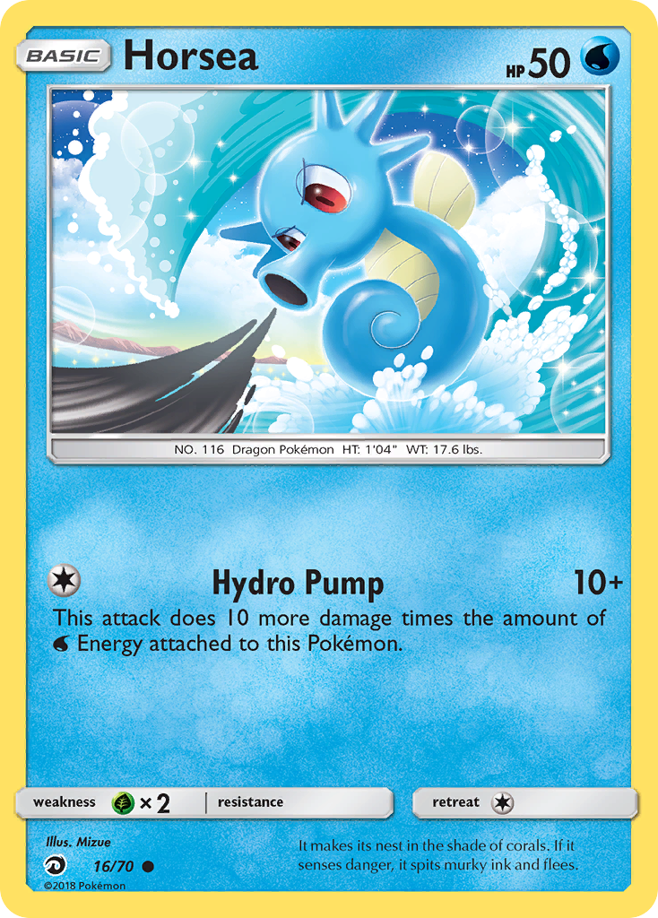 Horsea 016/80 Common