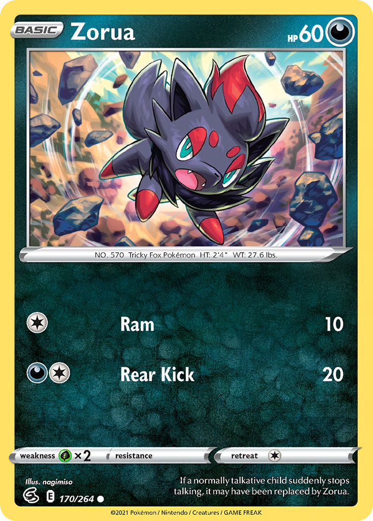 Zorua 170/284 Common