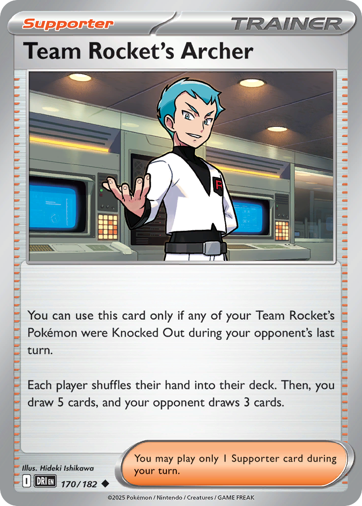 Team Rocket's Archer 170/244 Uncommon