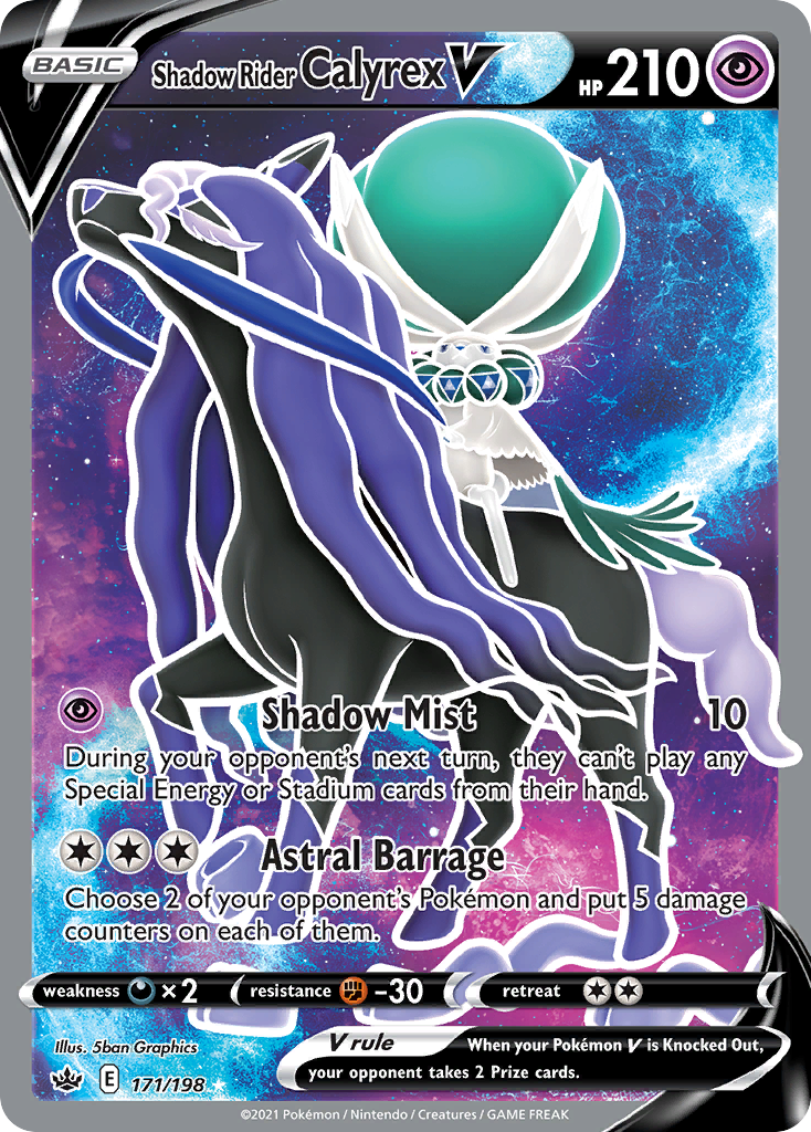 Shadow Rider Calyrex V 171/233 Rare Ultra