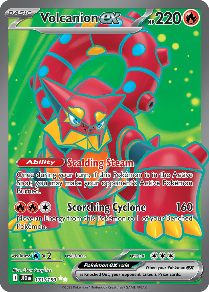 Volcanion ex 171/190 Ultra Rare