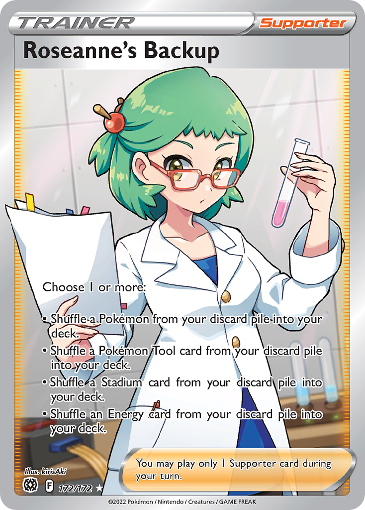 Roseanne's Backup 172/186 Rare Ultra