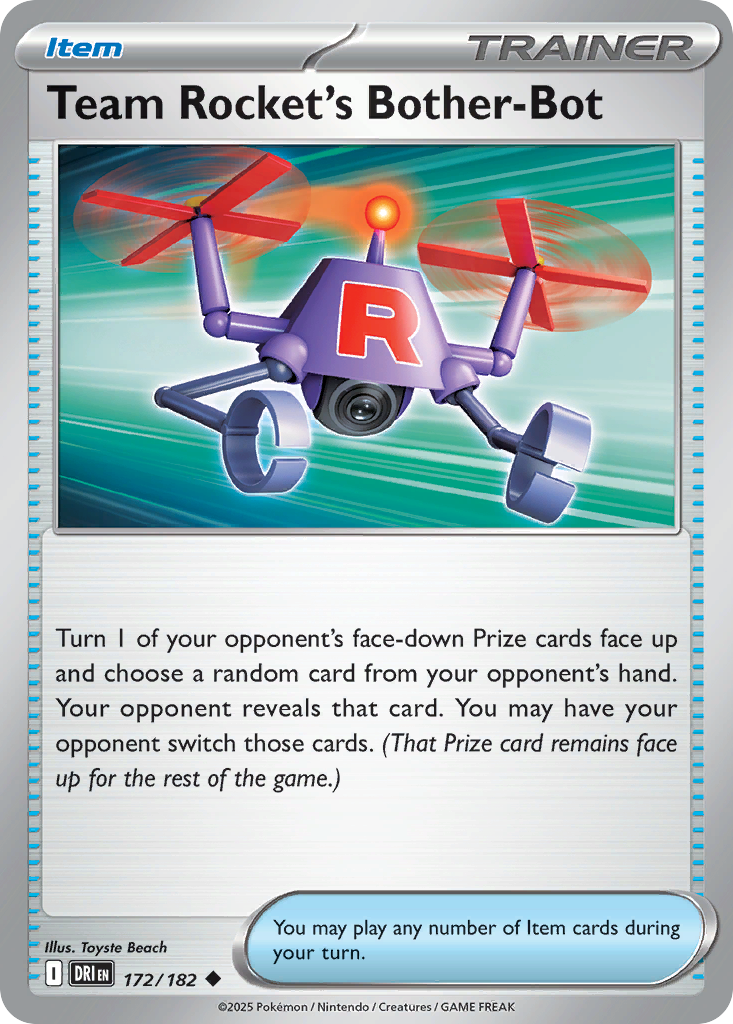 Team Rocket's Bother-Bot 172/244 Uncommon