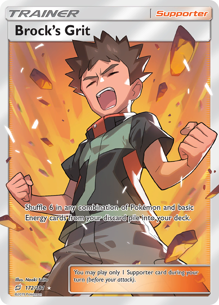 Brock's Grit 172/198 Rare Ultra