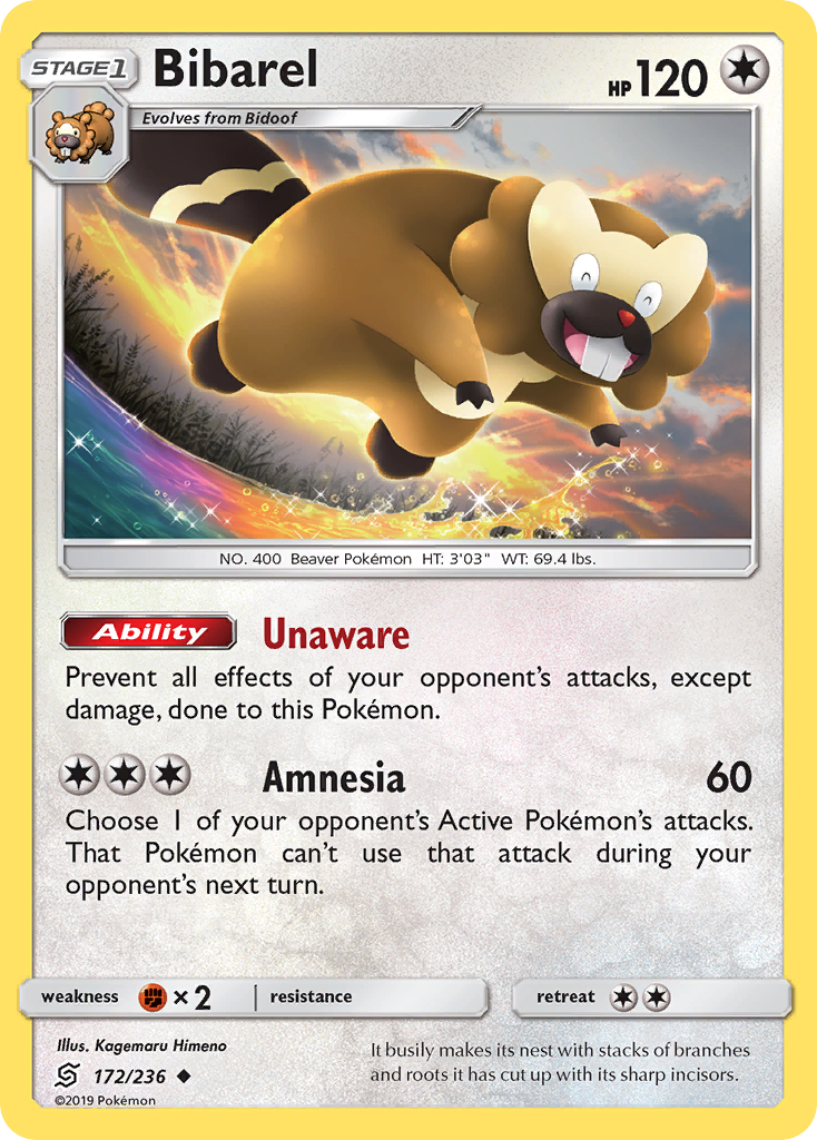 Bibarel 172/260 Uncommon