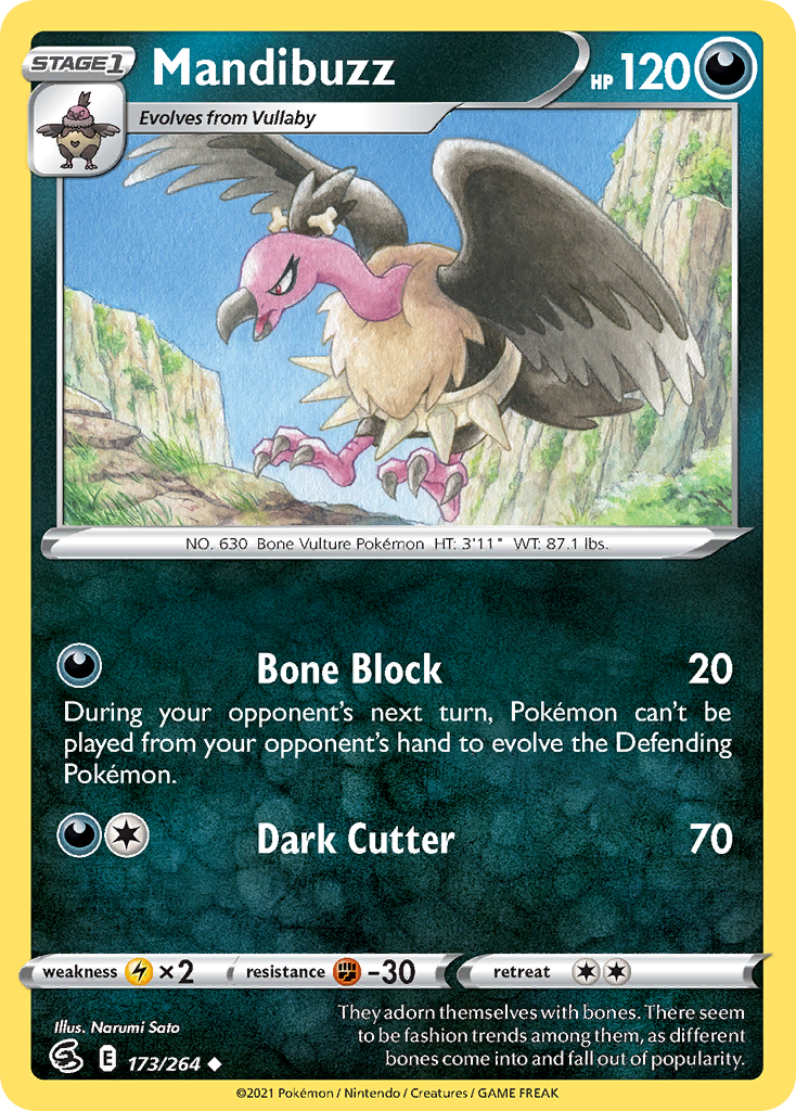 Mandibuzz 173/284 Uncommon