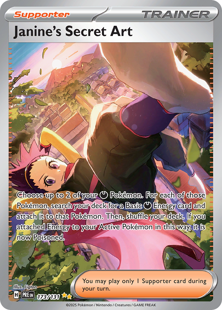 Janine's Secret Art 173/180 Special Illustration Rare