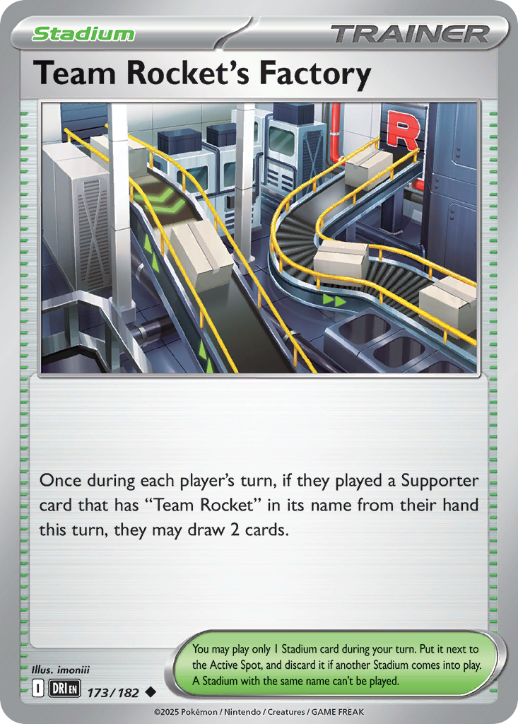 Team Rocket's Factory 173/244 Uncommon
