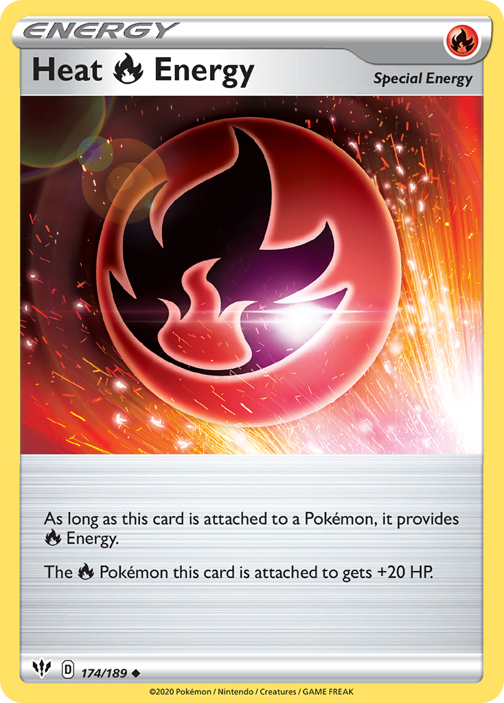 Heat Fire Energy 174/201 Uncommon