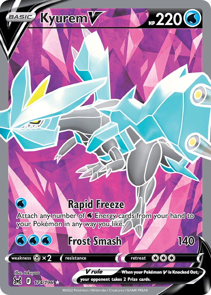 Kyurem V 174/217 Rare Ultra