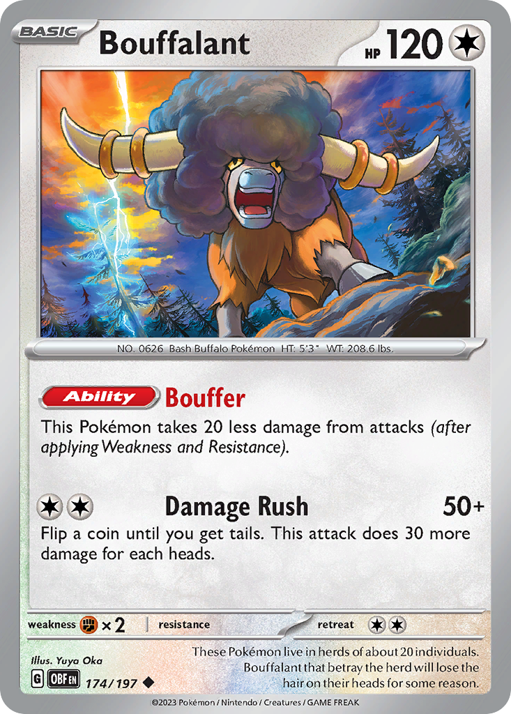 Bouffalant 174/230 Uncommon