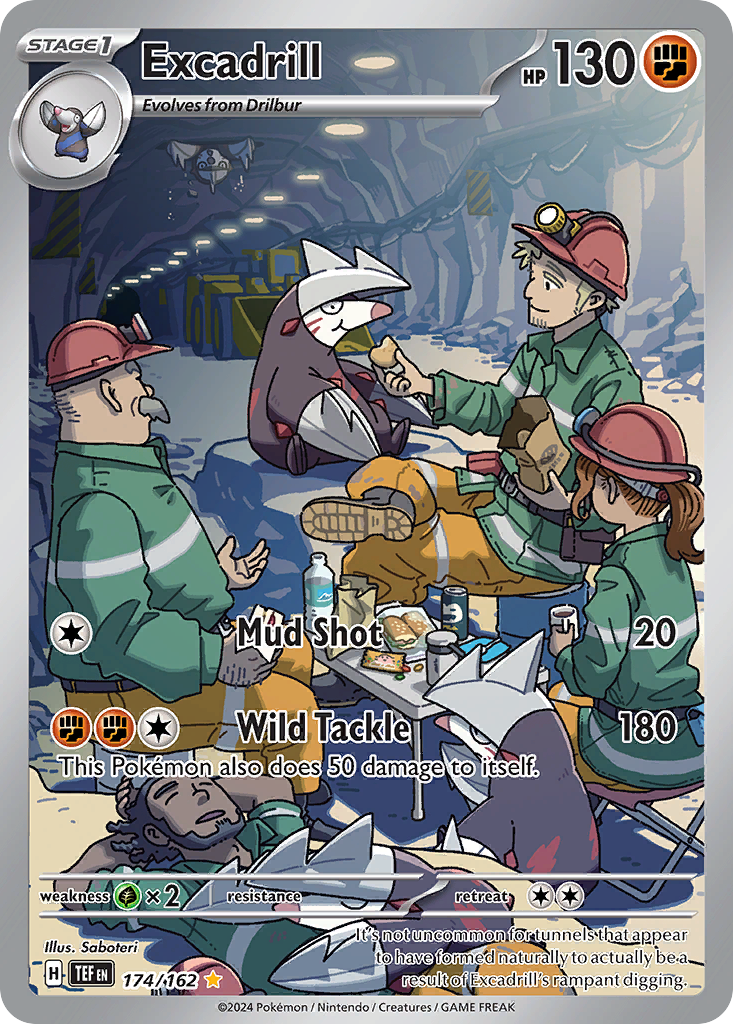 Excadrill 174/218 Illustration Rare