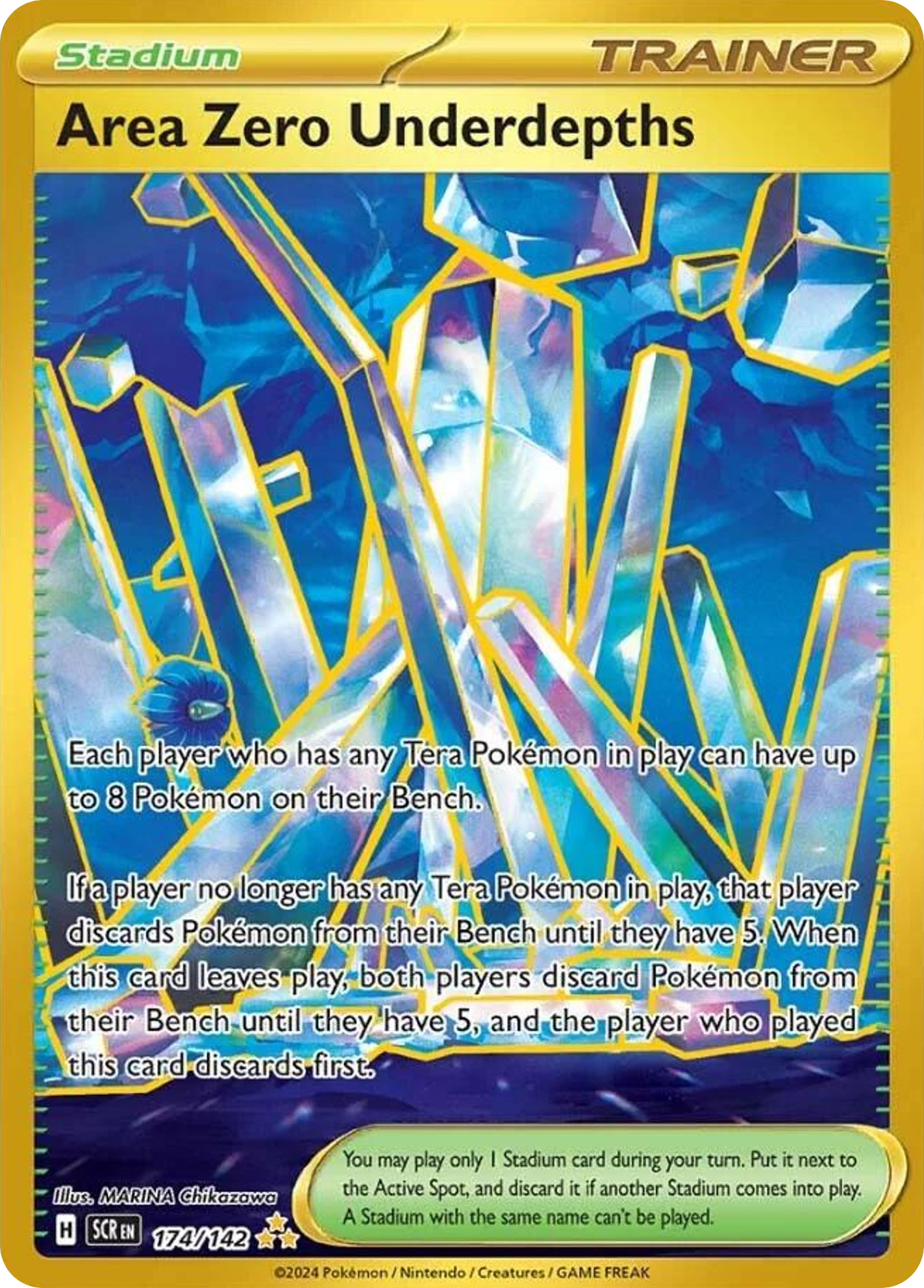 Area Zero Underdepths 174/175 Hyper Rare