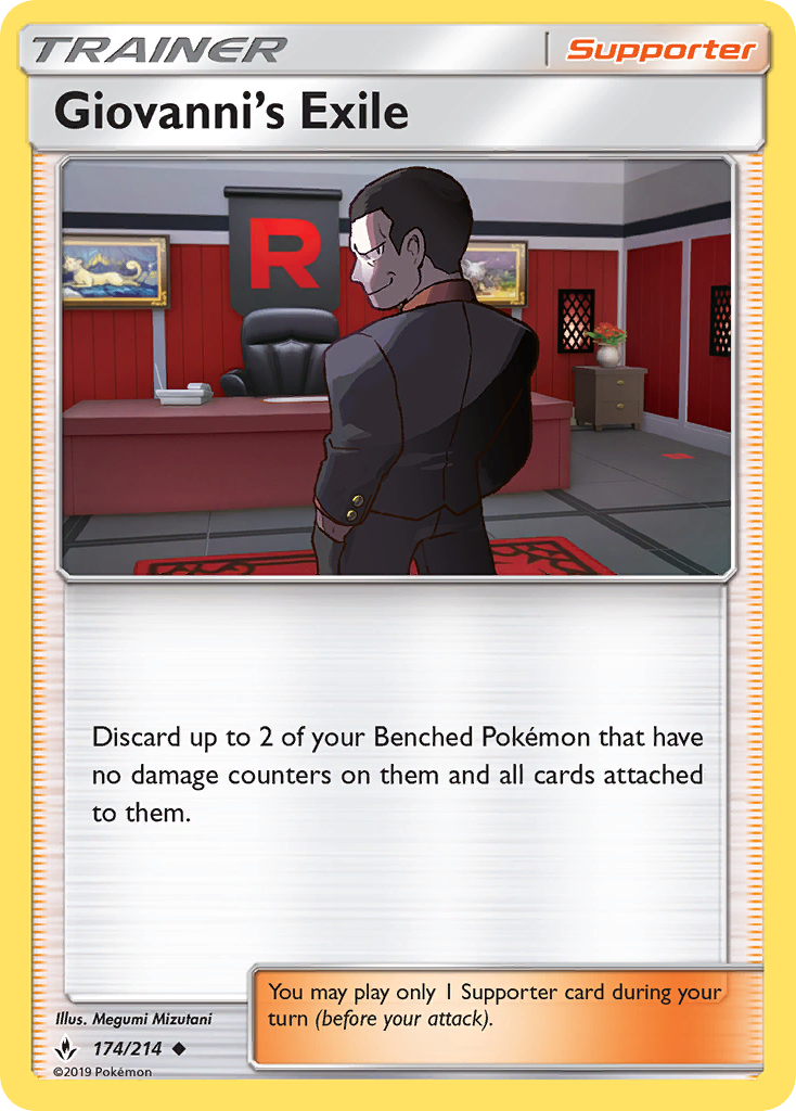 Giovanni's Exile 174/234 Uncommon