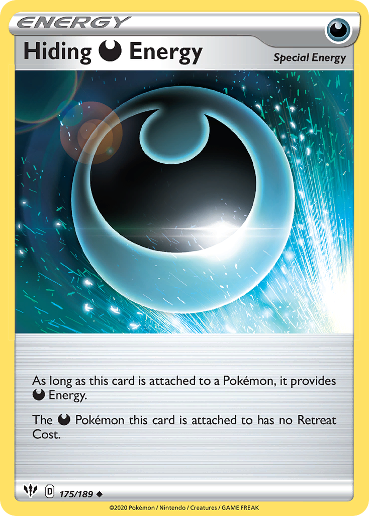 Hiding Darkness Energy 175/201 Uncommon