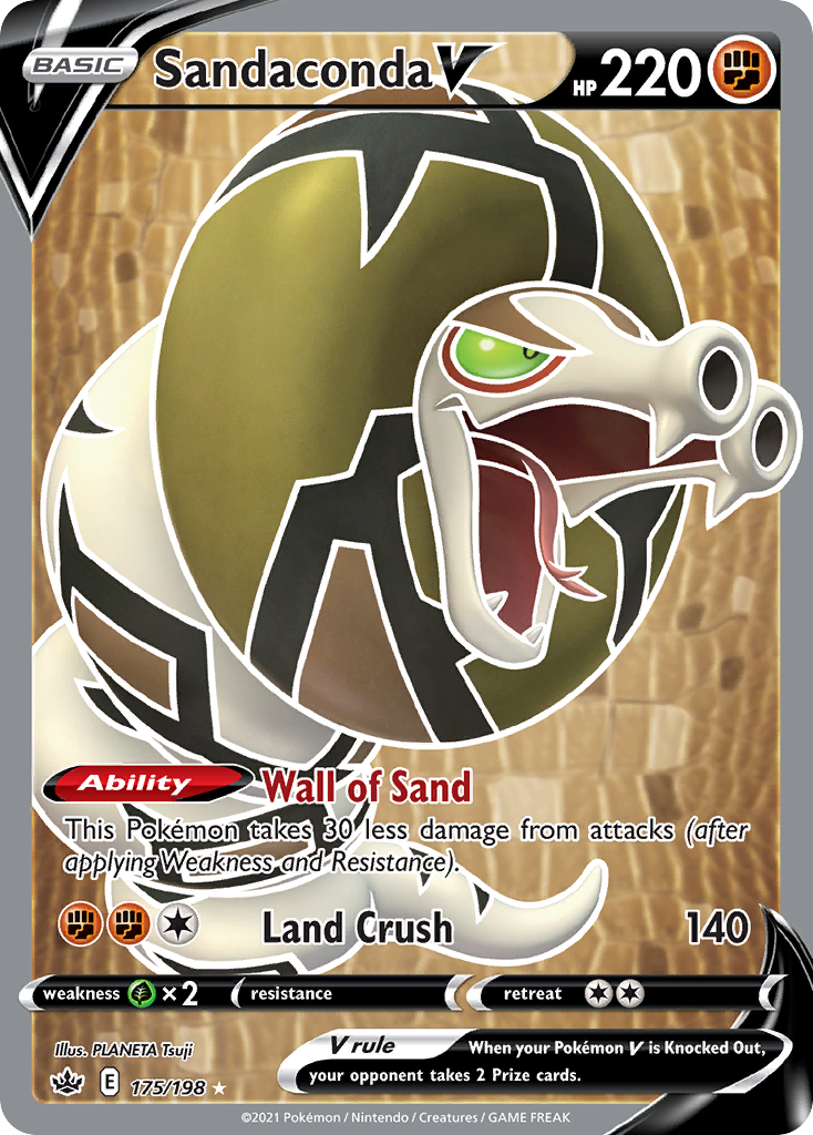 Sandaconda V 175/233 Rare Ultra