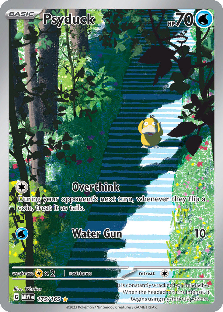 Psyduck 175/207 Illustration Rare