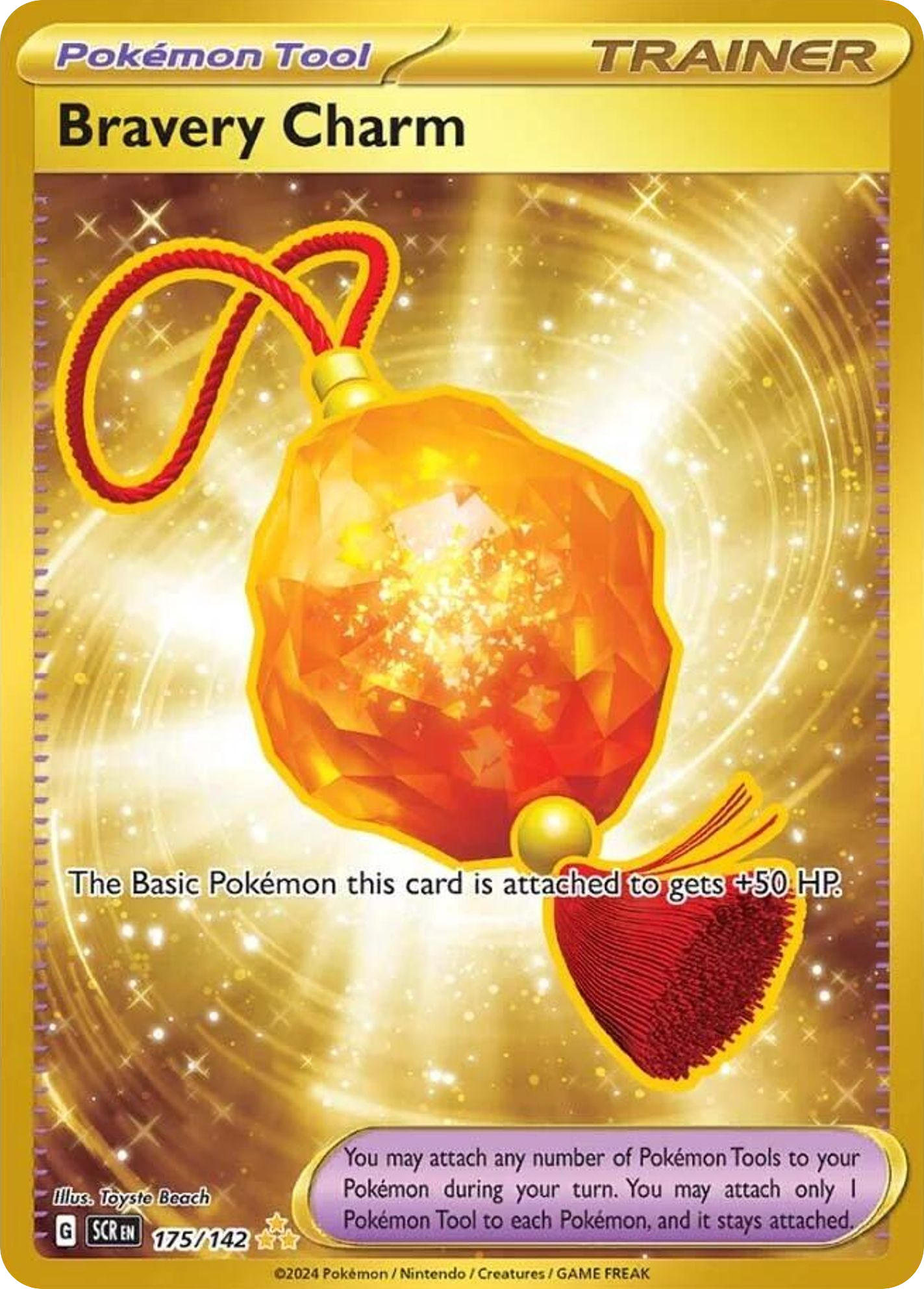 Bravery Charm 175/175 Hyper Rare