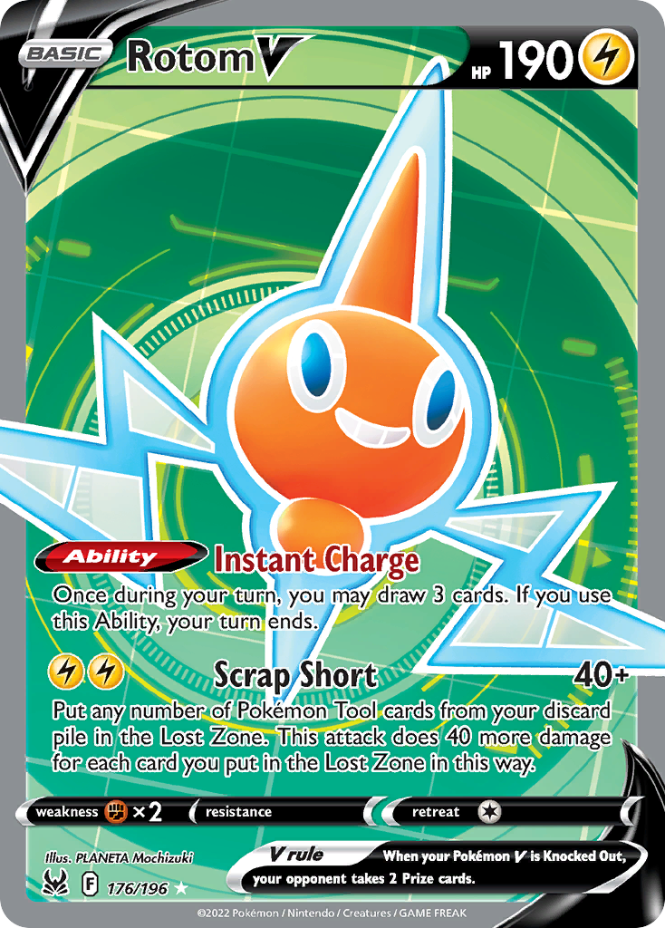 Rotom V 176/217 Rare Ultra