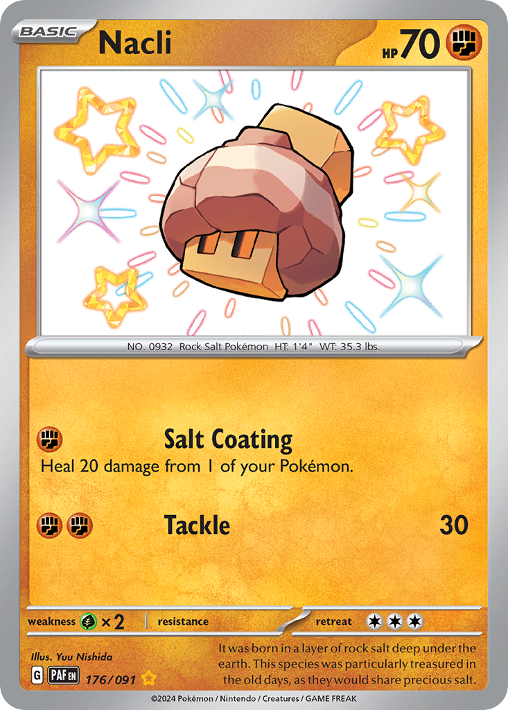 Nacli 176/245 Shiny Rare