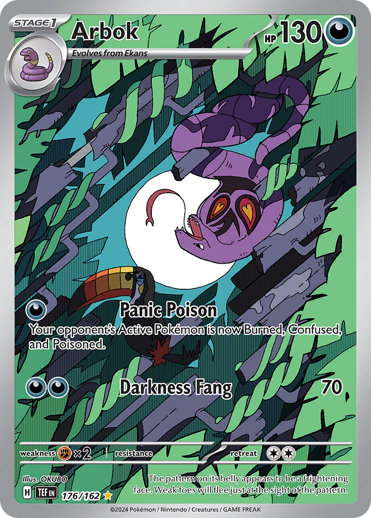 Arbok 176/218 Illustration Rare