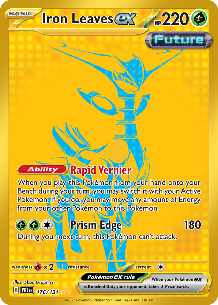 Iron Leaves ex 176/180 Hyper Rare