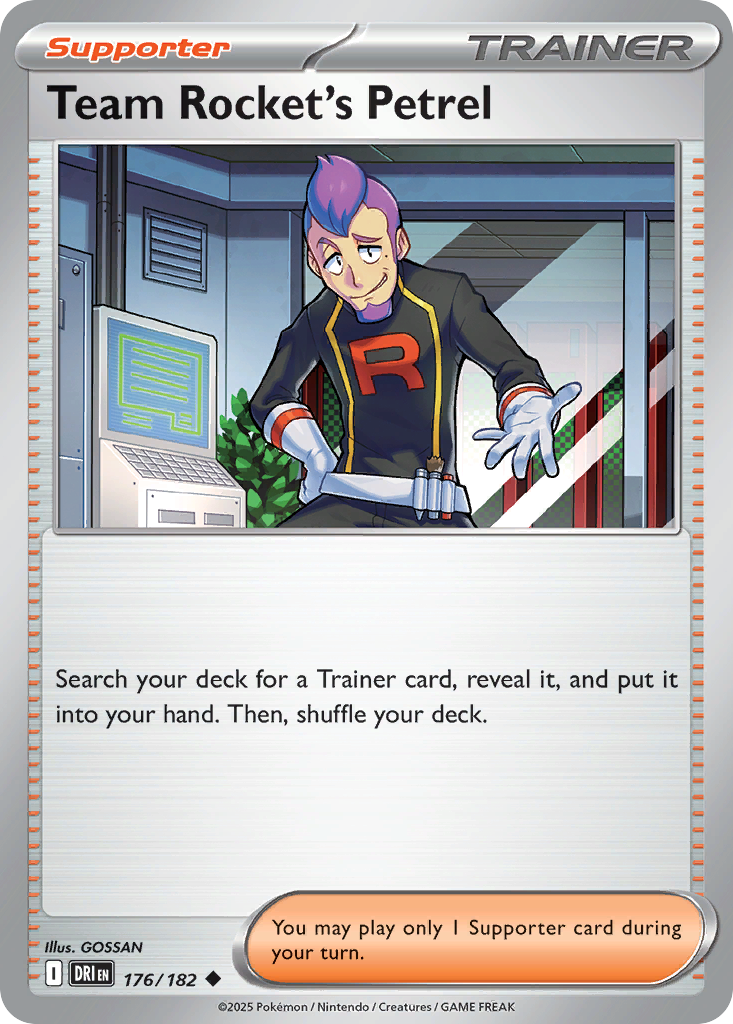 Team Rocket's Petrel 176/244 Uncommon