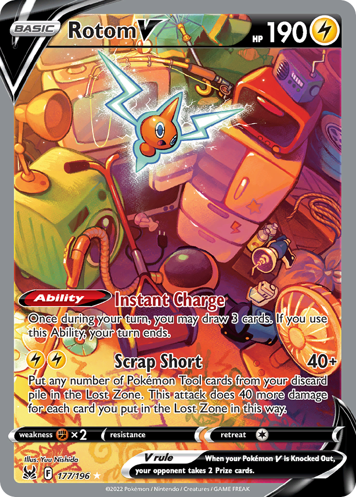 Rotom V 177/217 Rare Ultra