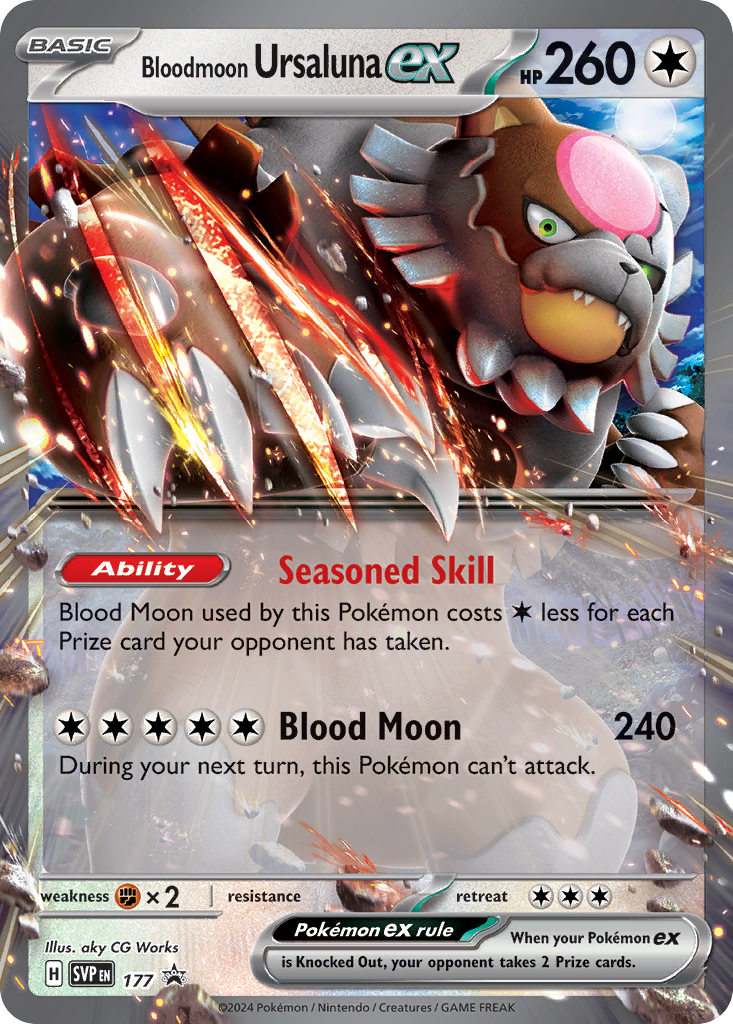Bloodmoon Ursaluna ex 177/148 Promo