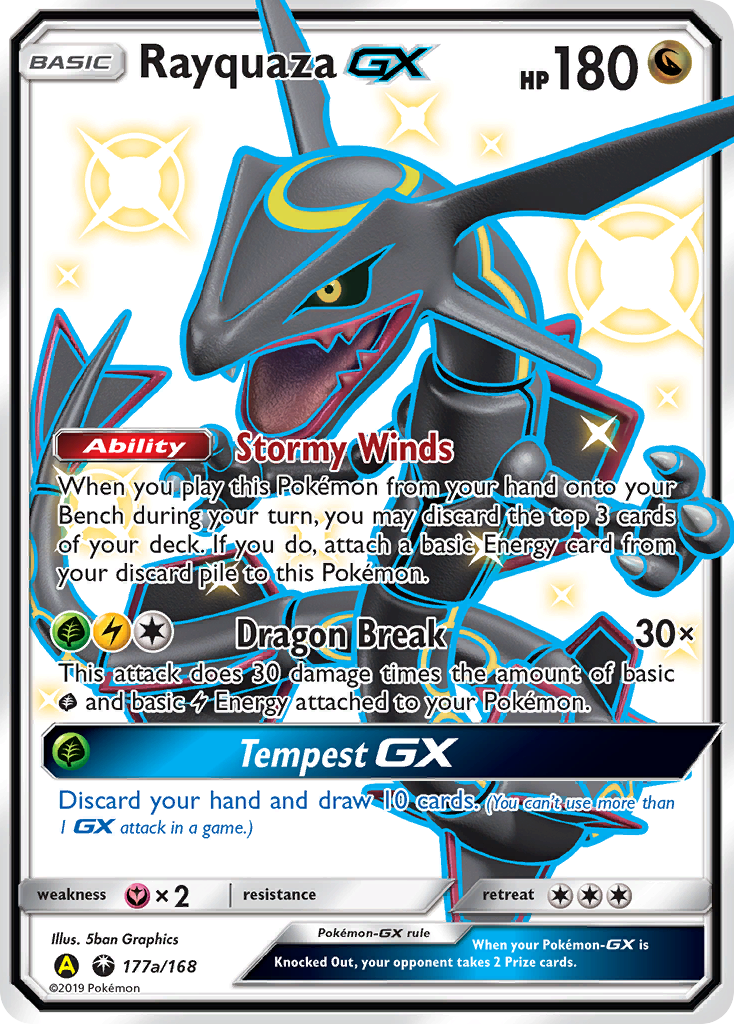 Rayquaza-GX 177/187 Rare Ultra