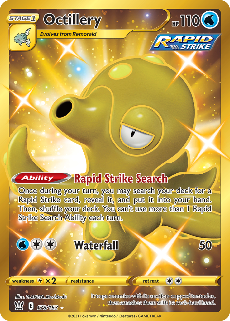 Octillery 178/183 Rare Secret