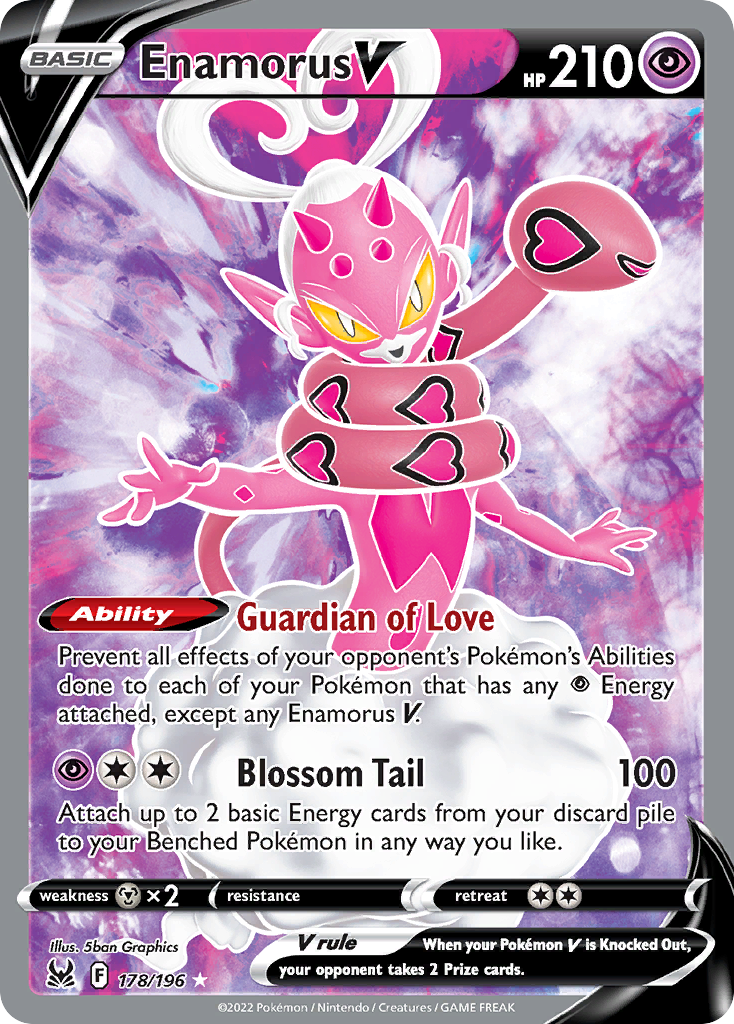 Enamorus V 178/217 Rare Ultra