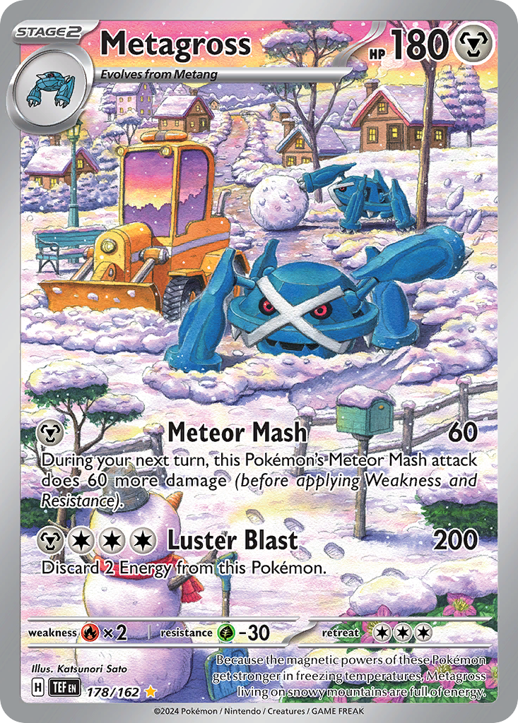 Metagross 178/218 Illustration Rare