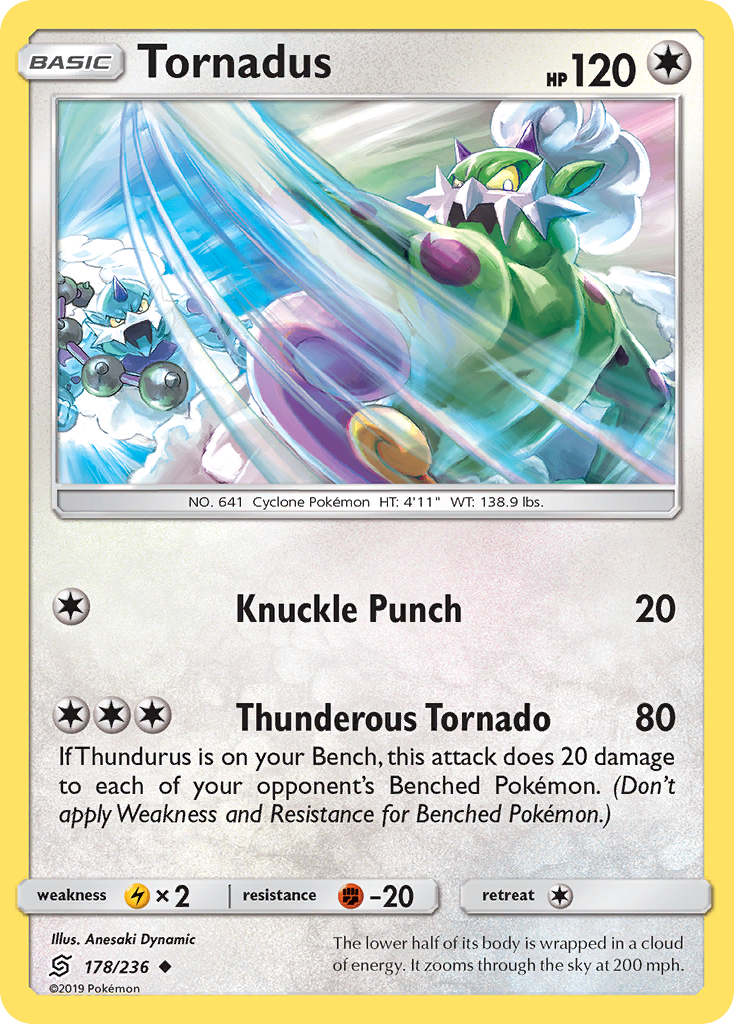 Tornadus 178/260 Uncommon