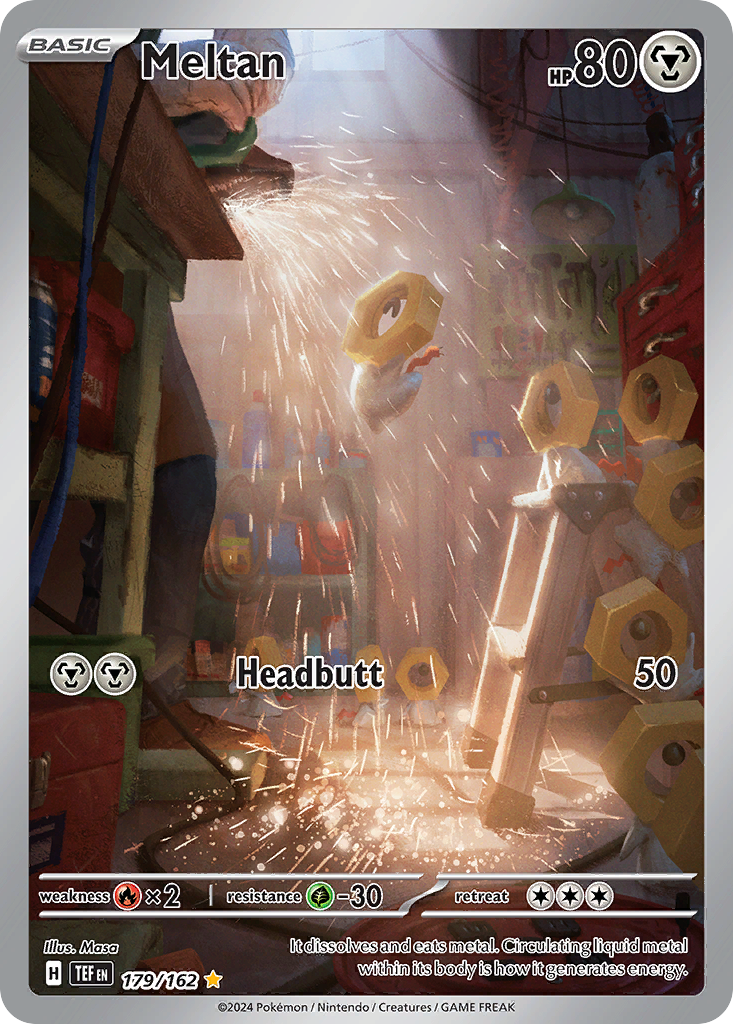 Meltan 179/218 Illustration Rare