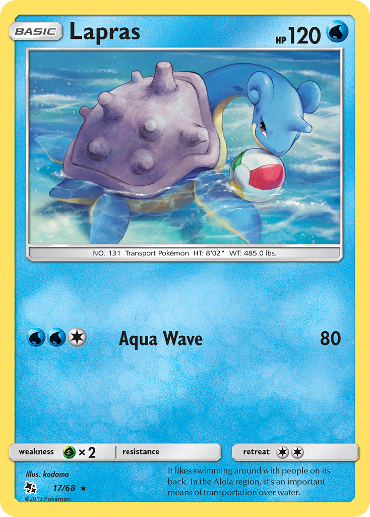 Lapras 017/69 Rare