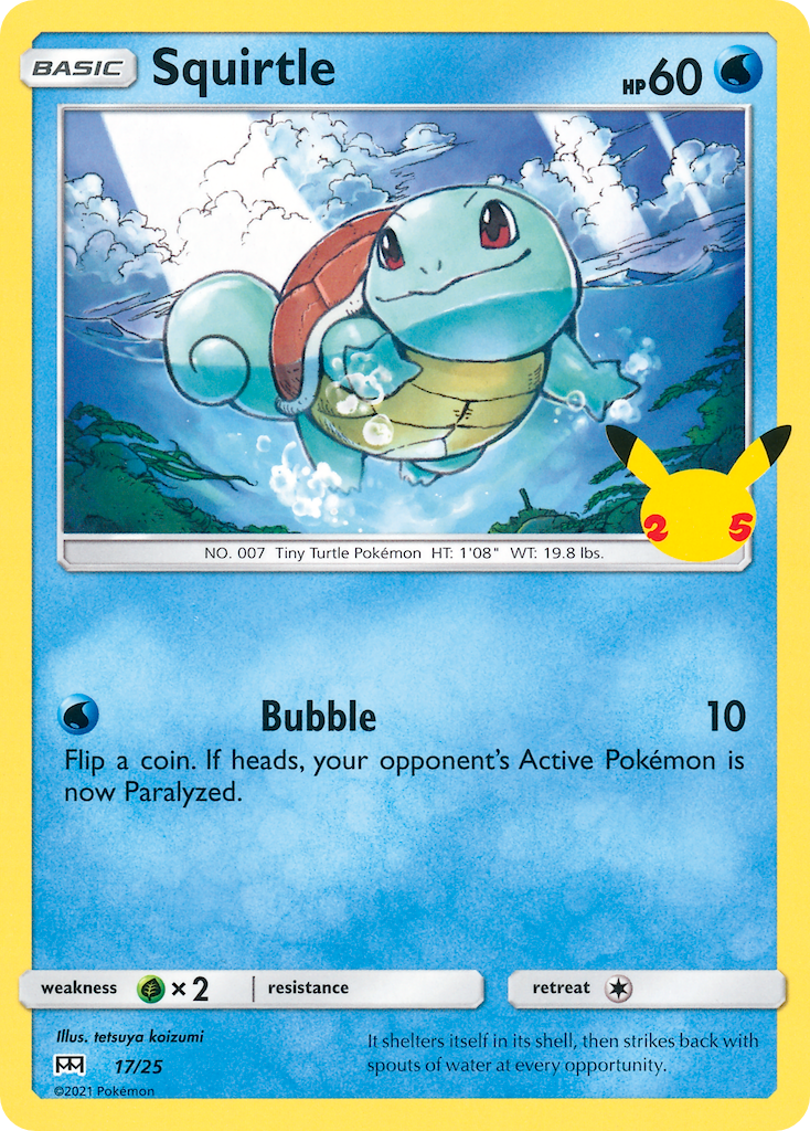 Squirtle 017/25 Unknown