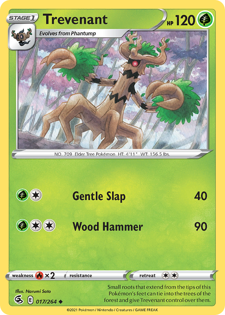 Trevenant 017/284 Uncommon