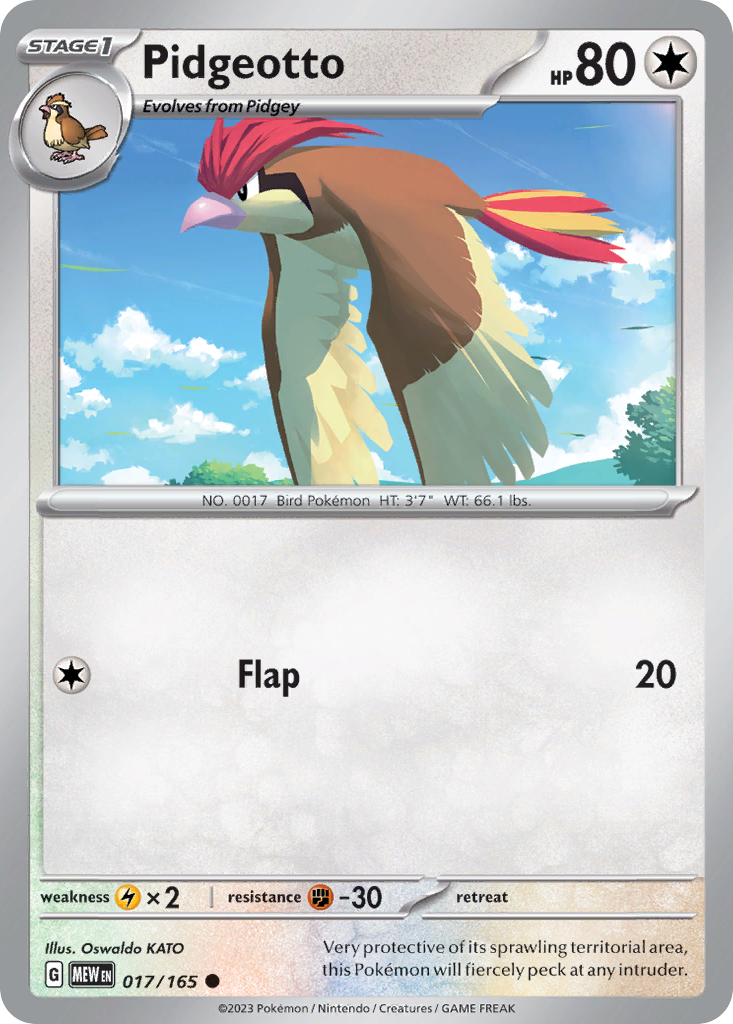 Pidgeotto 017/207 Common