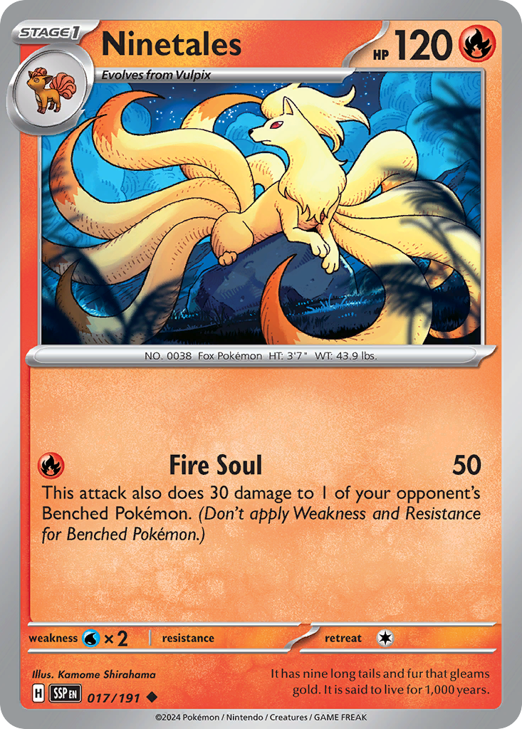 Ninetales 017/252 Uncommon