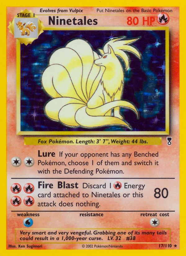 Ninetales 017/110 Rare Holo