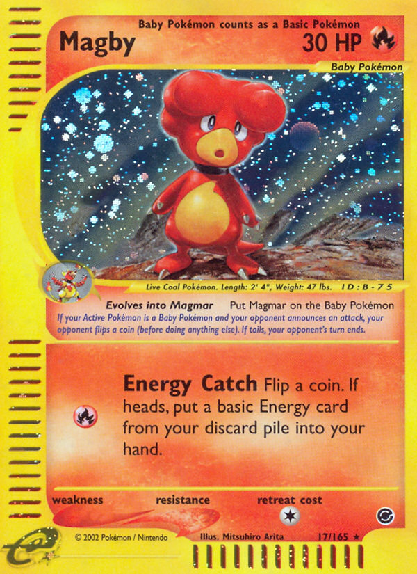 Magby 017/165 Rare Holo