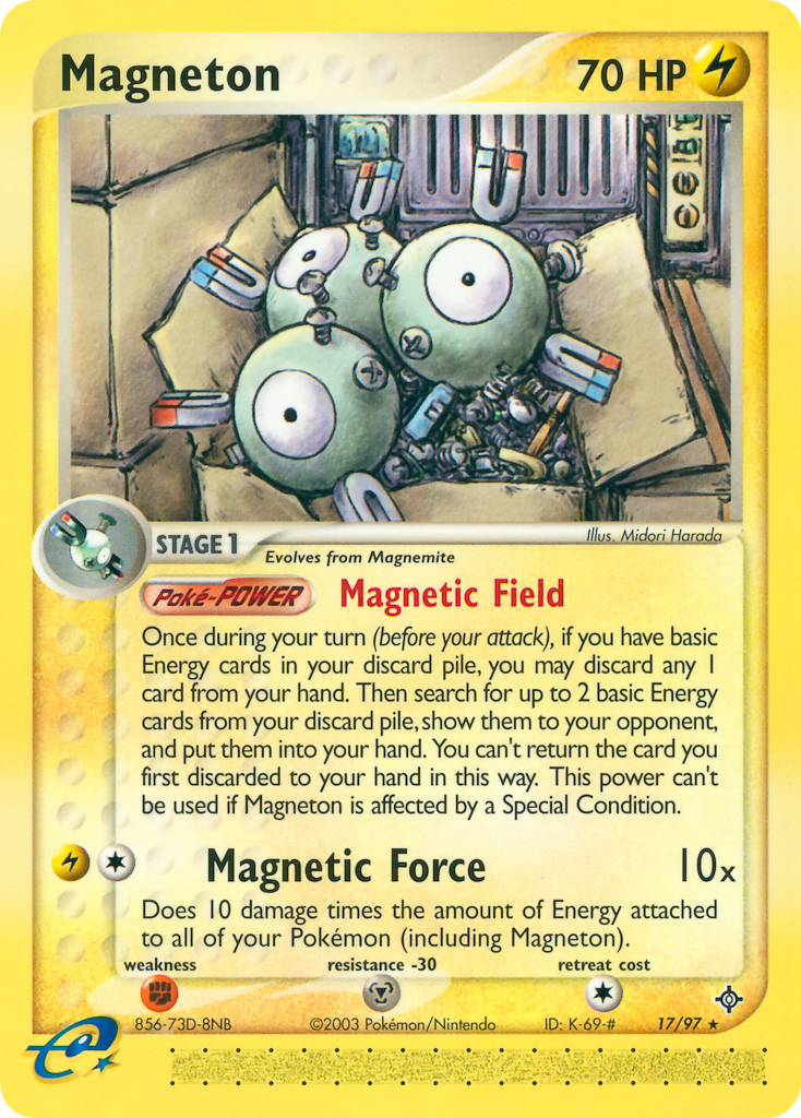 Magneton 017/100 Rare