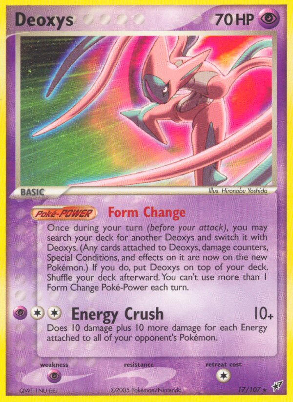 Deoxys 017/108 Rare