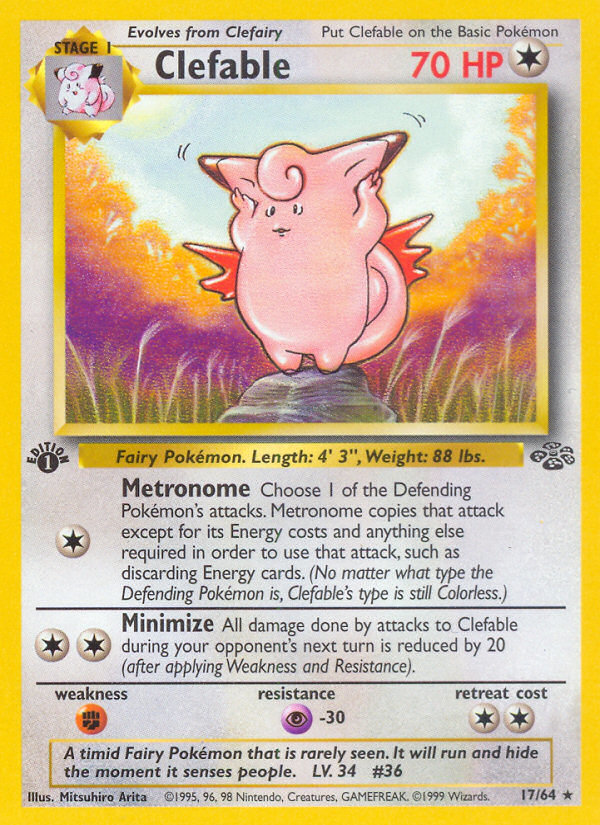 Clefable 017/64 Rare
