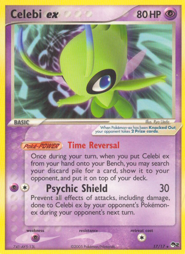 Celebi ex 017/17 Rare