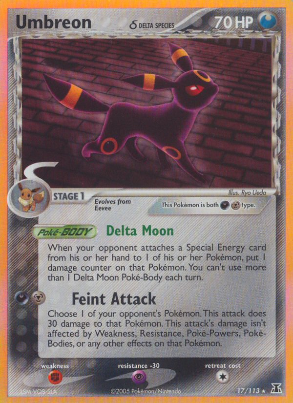 Umbreon δ 017/114 Rare Holo