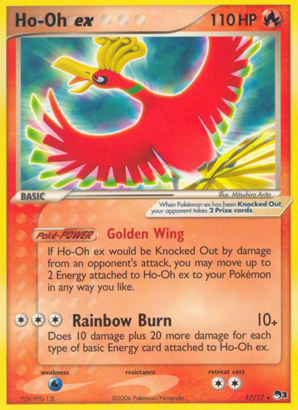 Ho-Oh ex 017/17 Rare