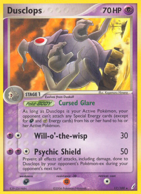 Dusclops 017/100 Rare